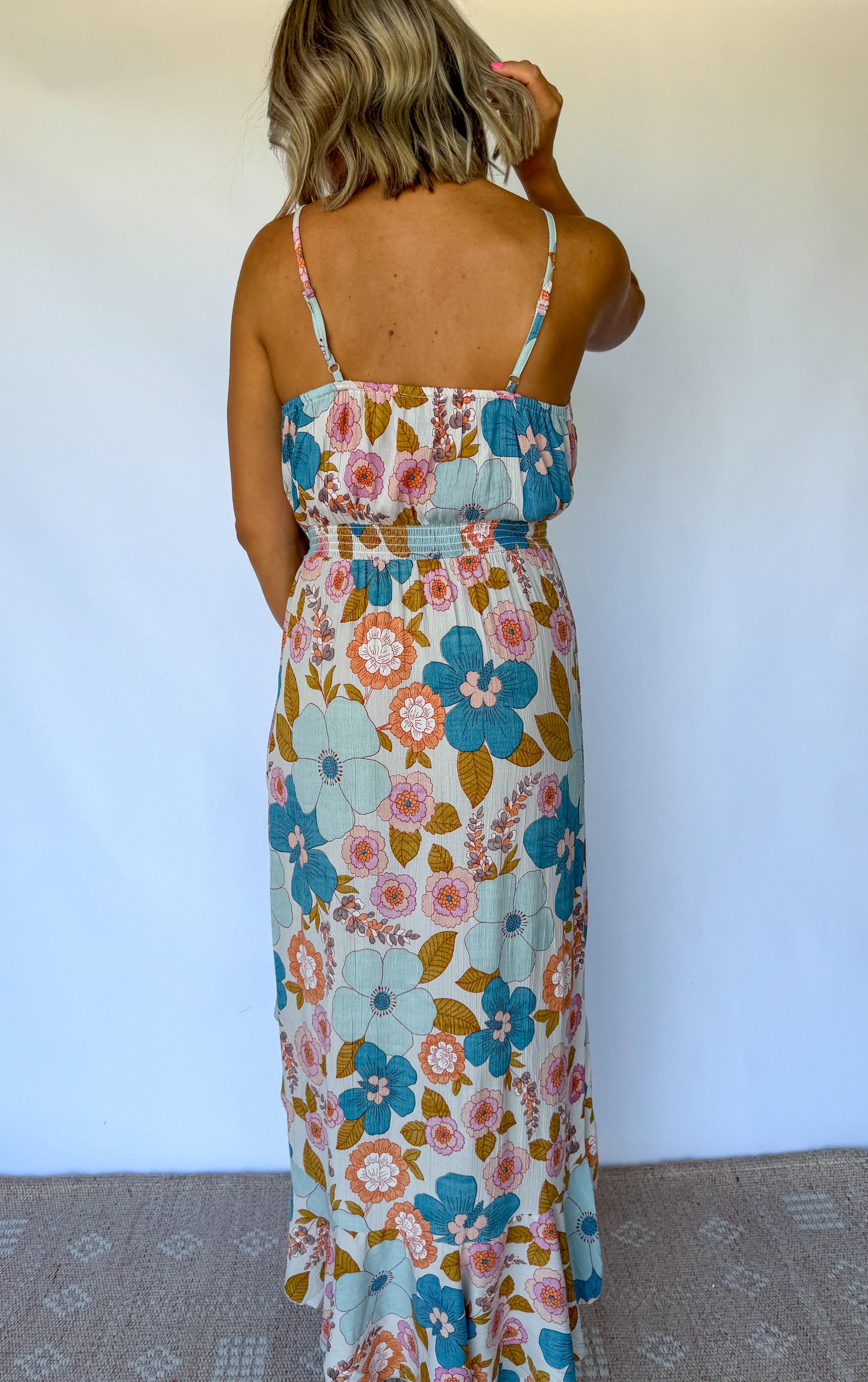 Out And About Floral Maxi Dress