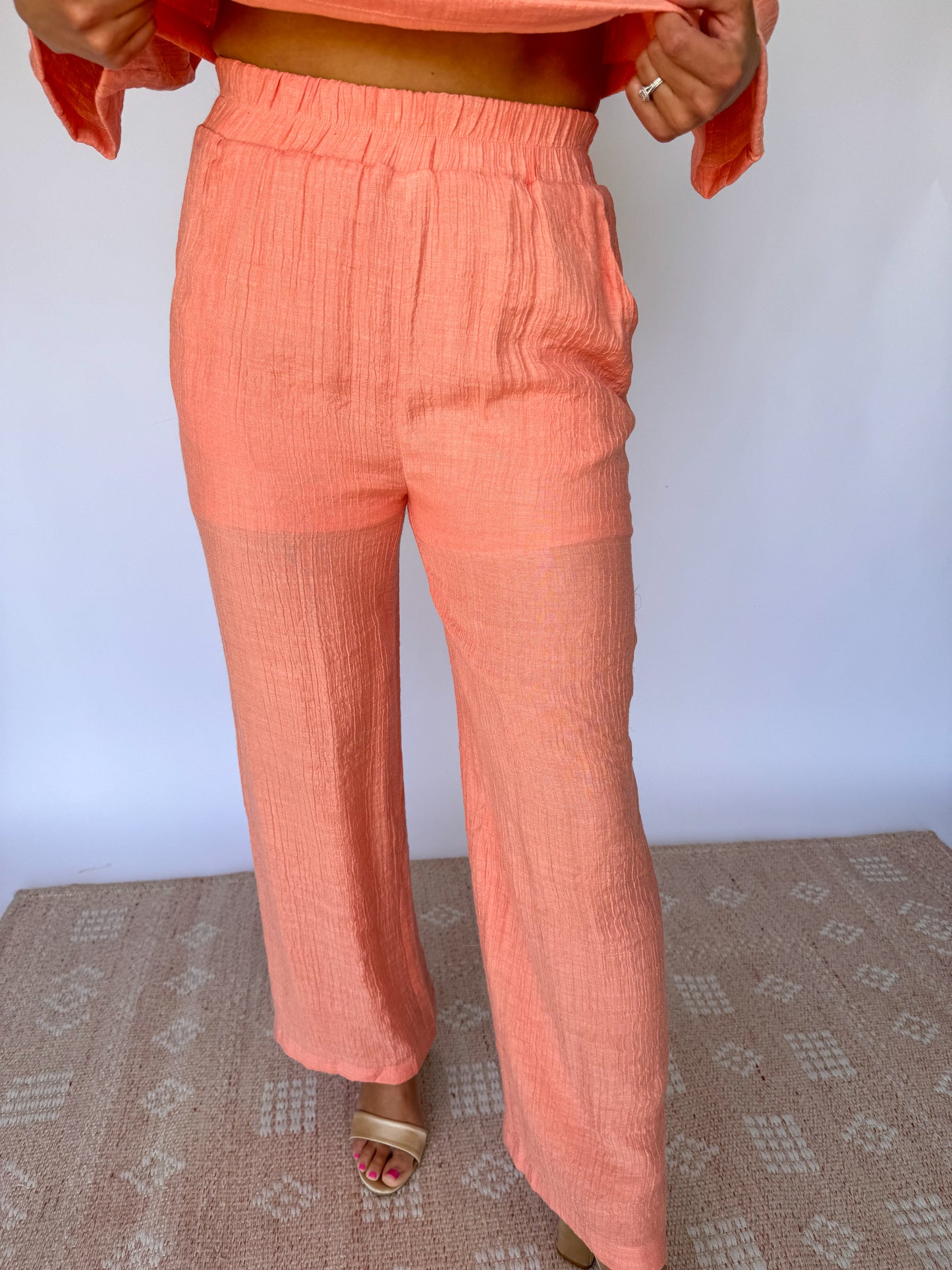 Beachy Breeze Lightweight Peach Set