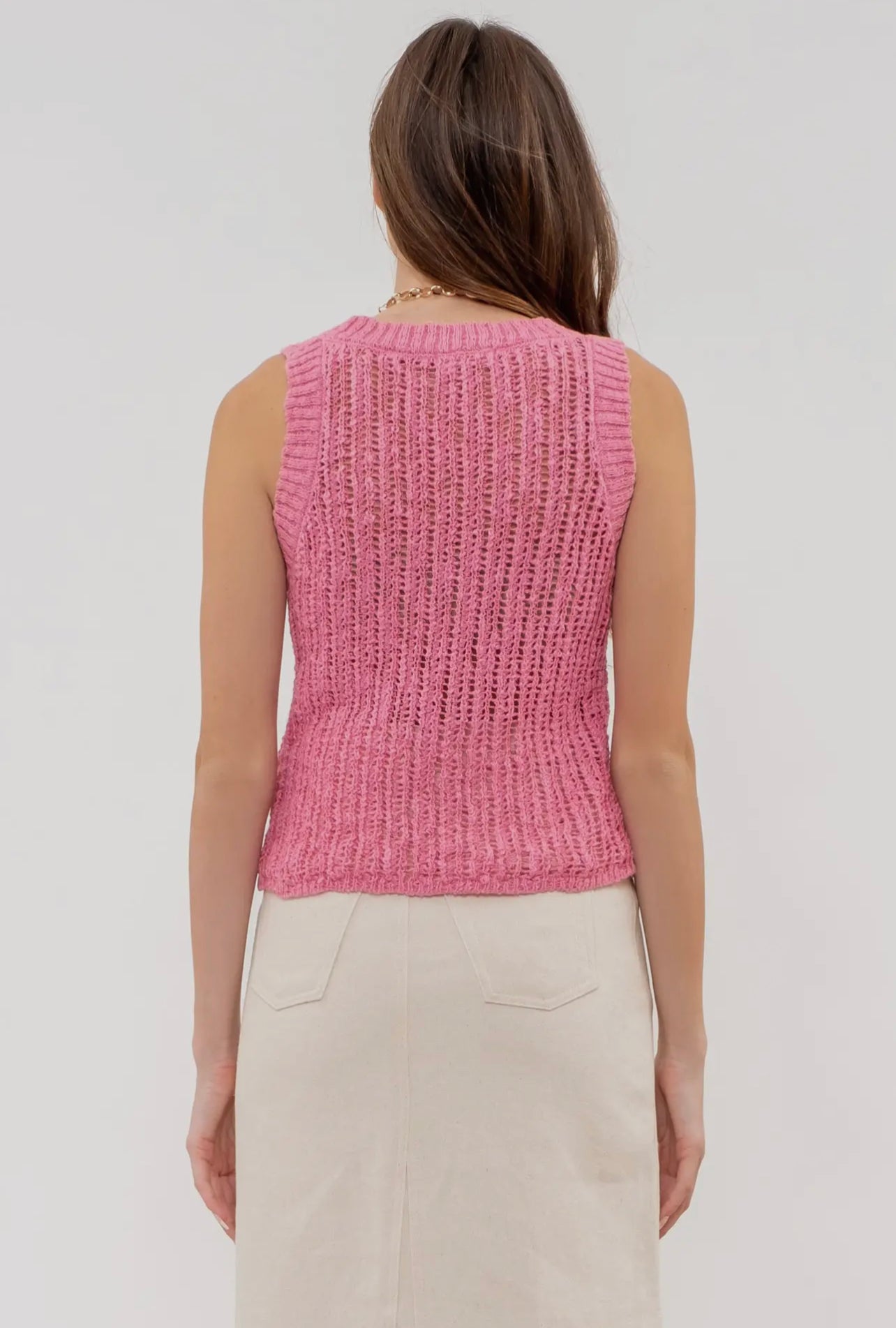 Danielle Sleeveless Knit Top