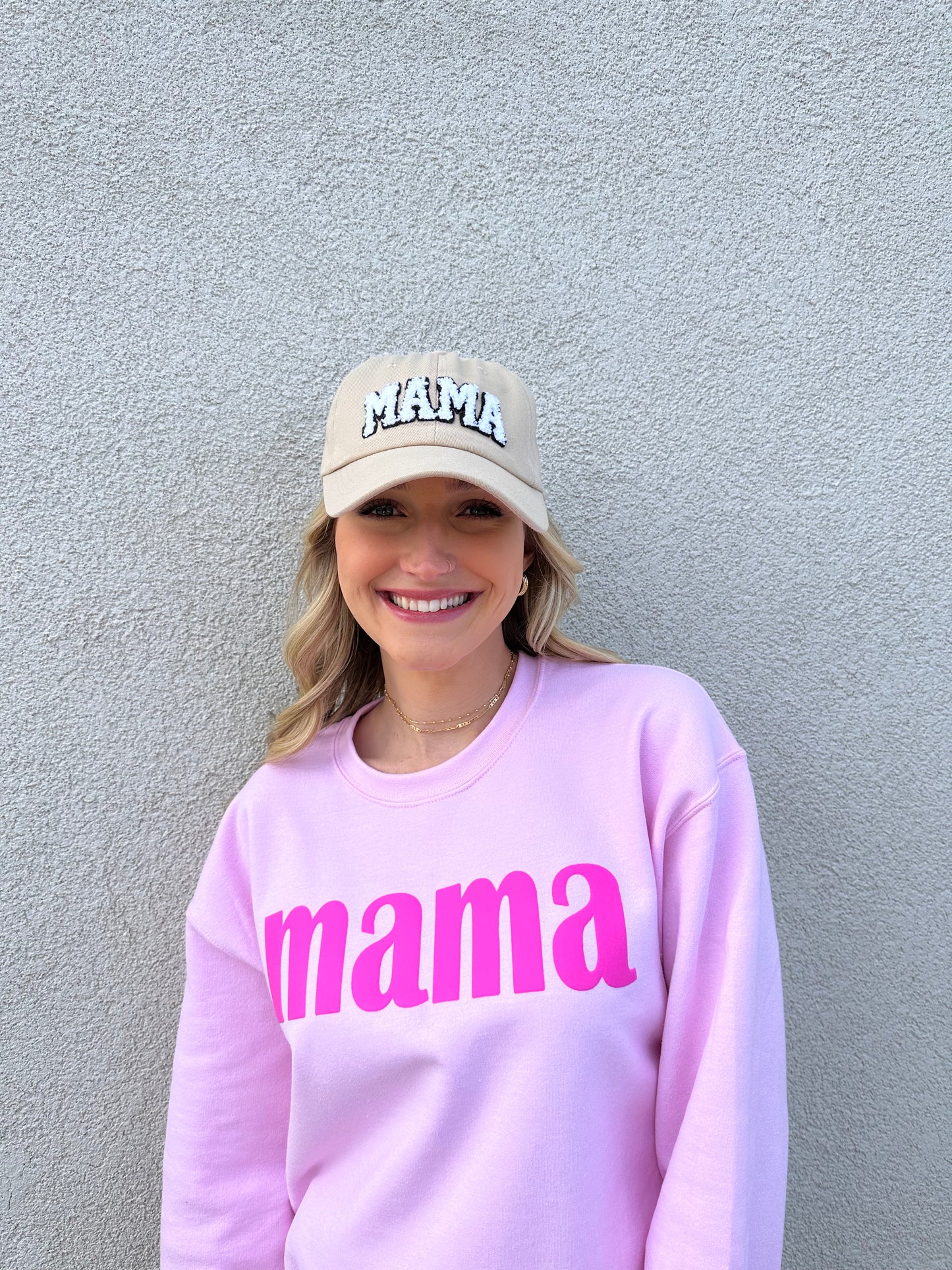 Mama Baseball Hat *Beige*