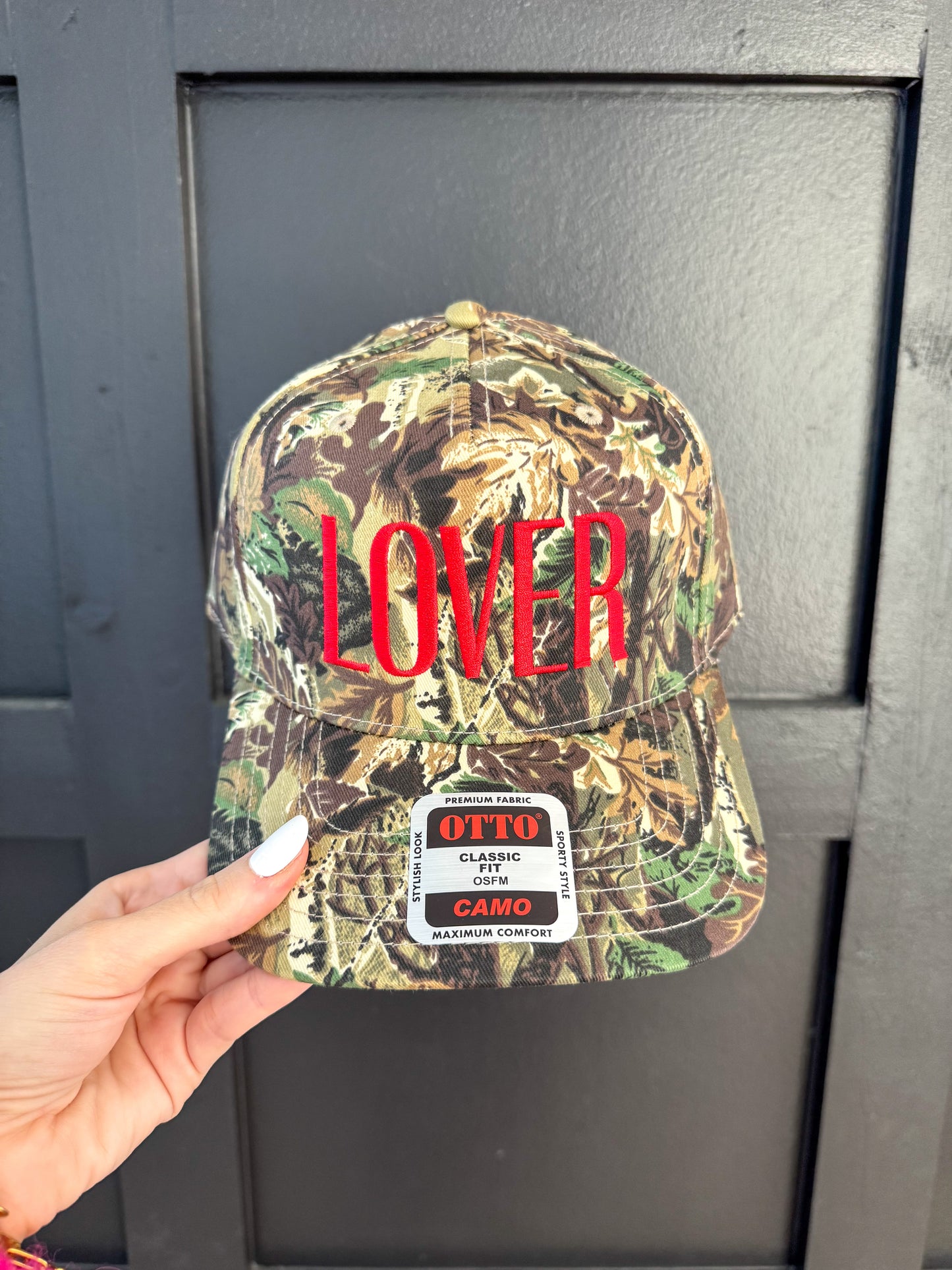 Lover Camo Valentines Hat