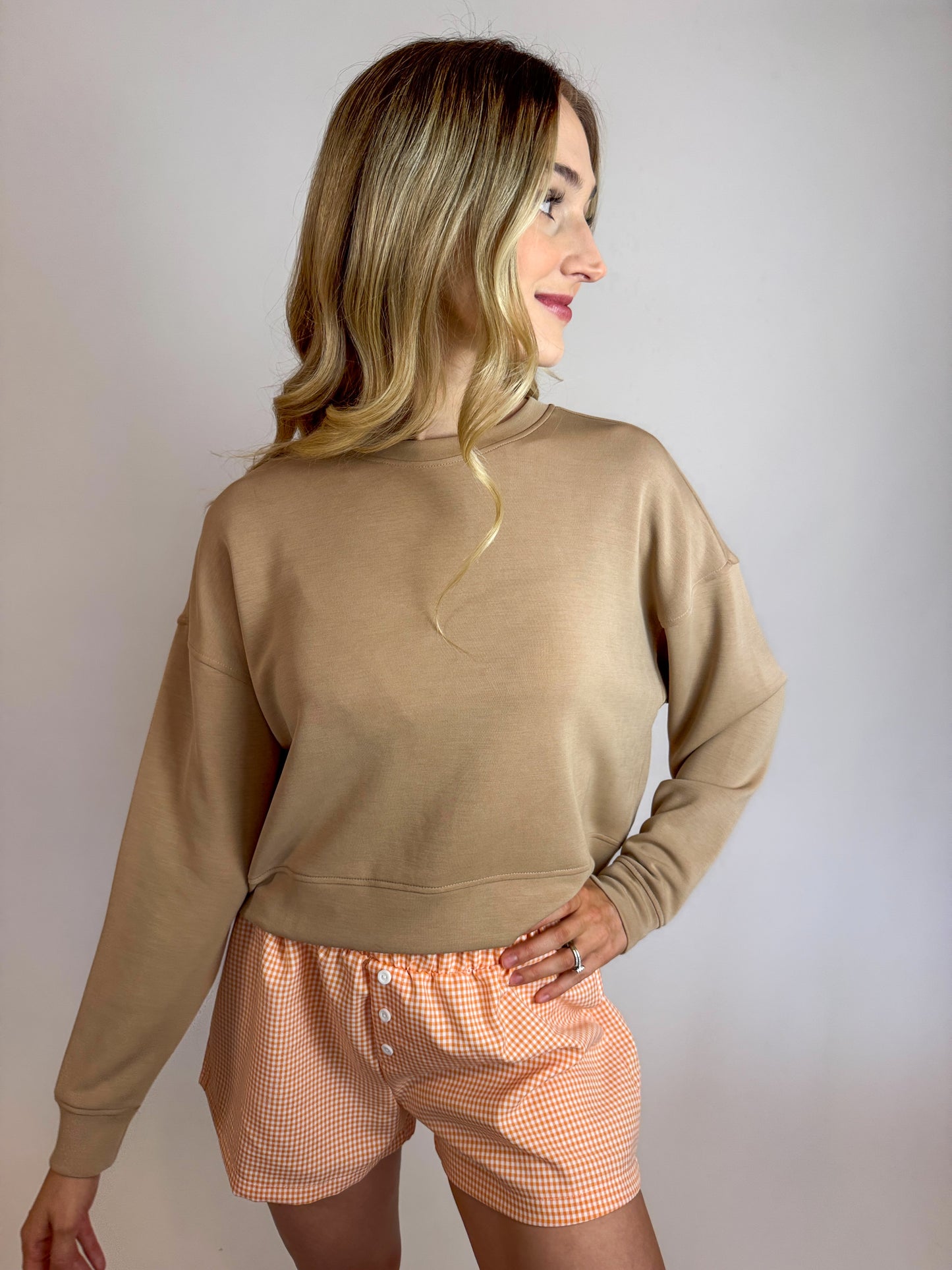 Laguna Dropped Shoulder Sweatshirt