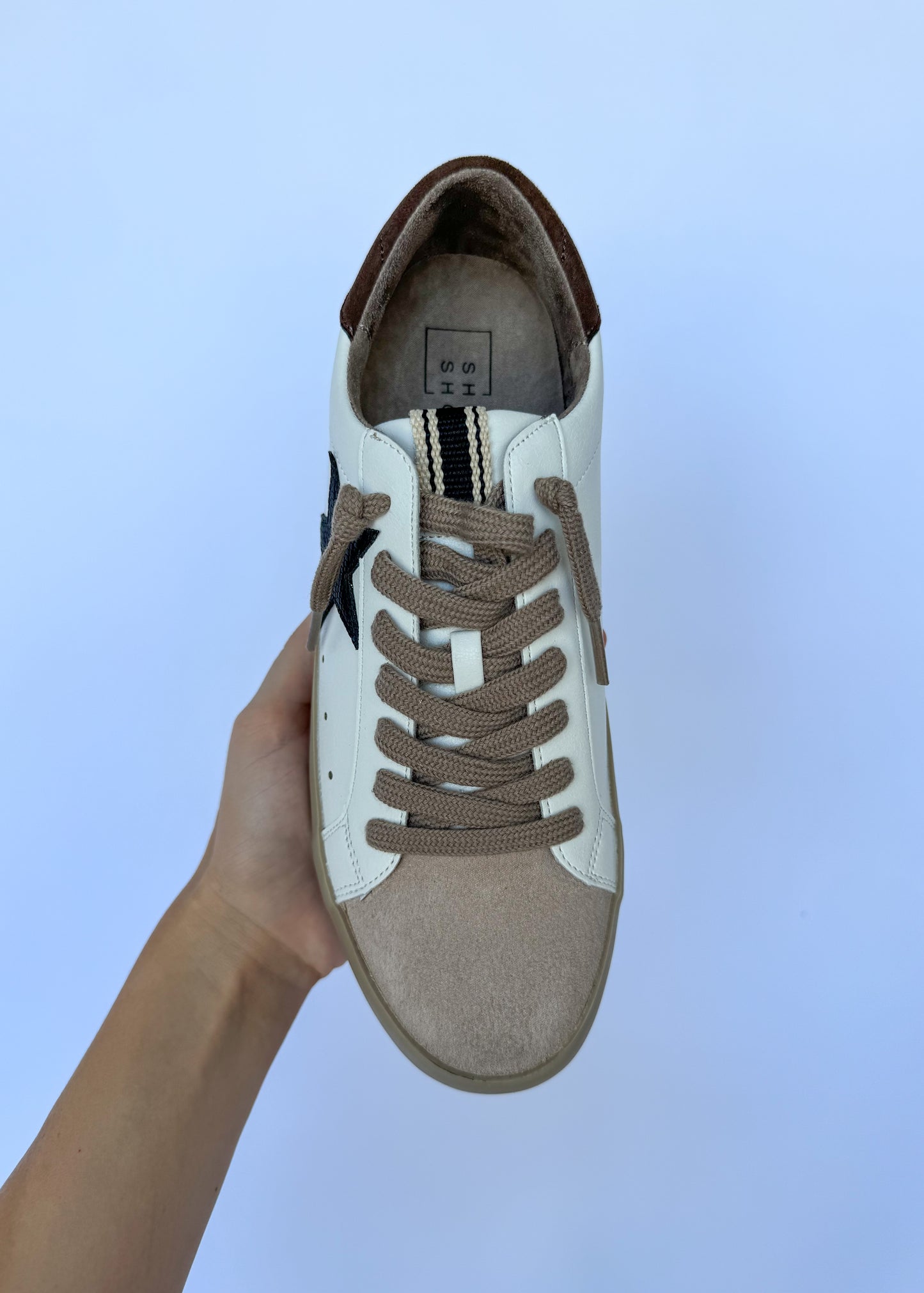 Brown Pamela Sneakers By Shu Shop