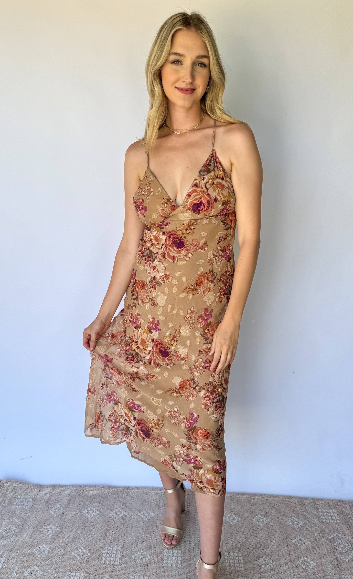 Serena Floral Maxi Dress