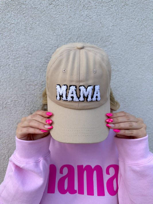 Mama Baseball Hat *Beige*
