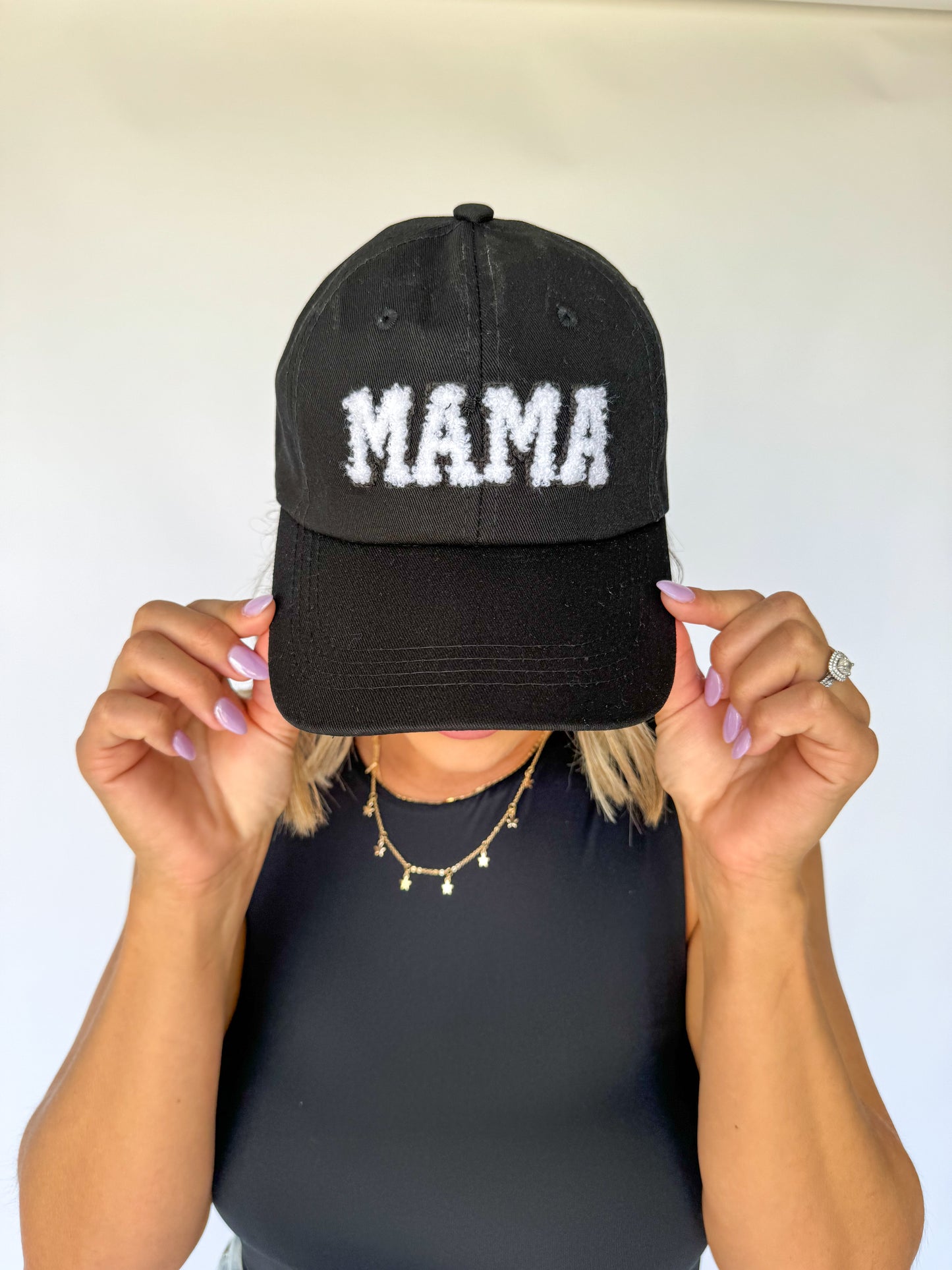 Mama Baseball Hat *Black*