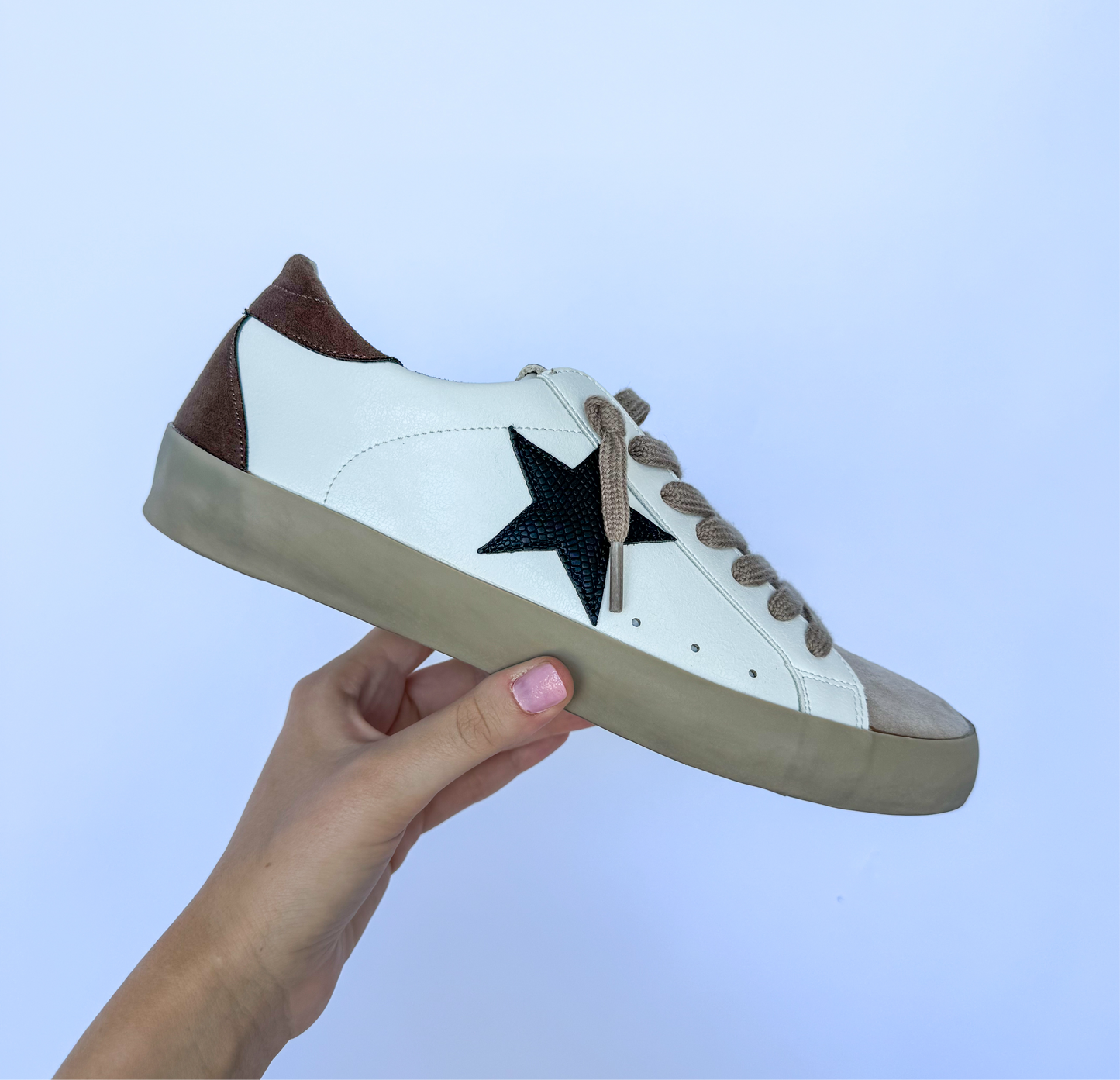 Brown Pamela Sneakers By Shu Shop