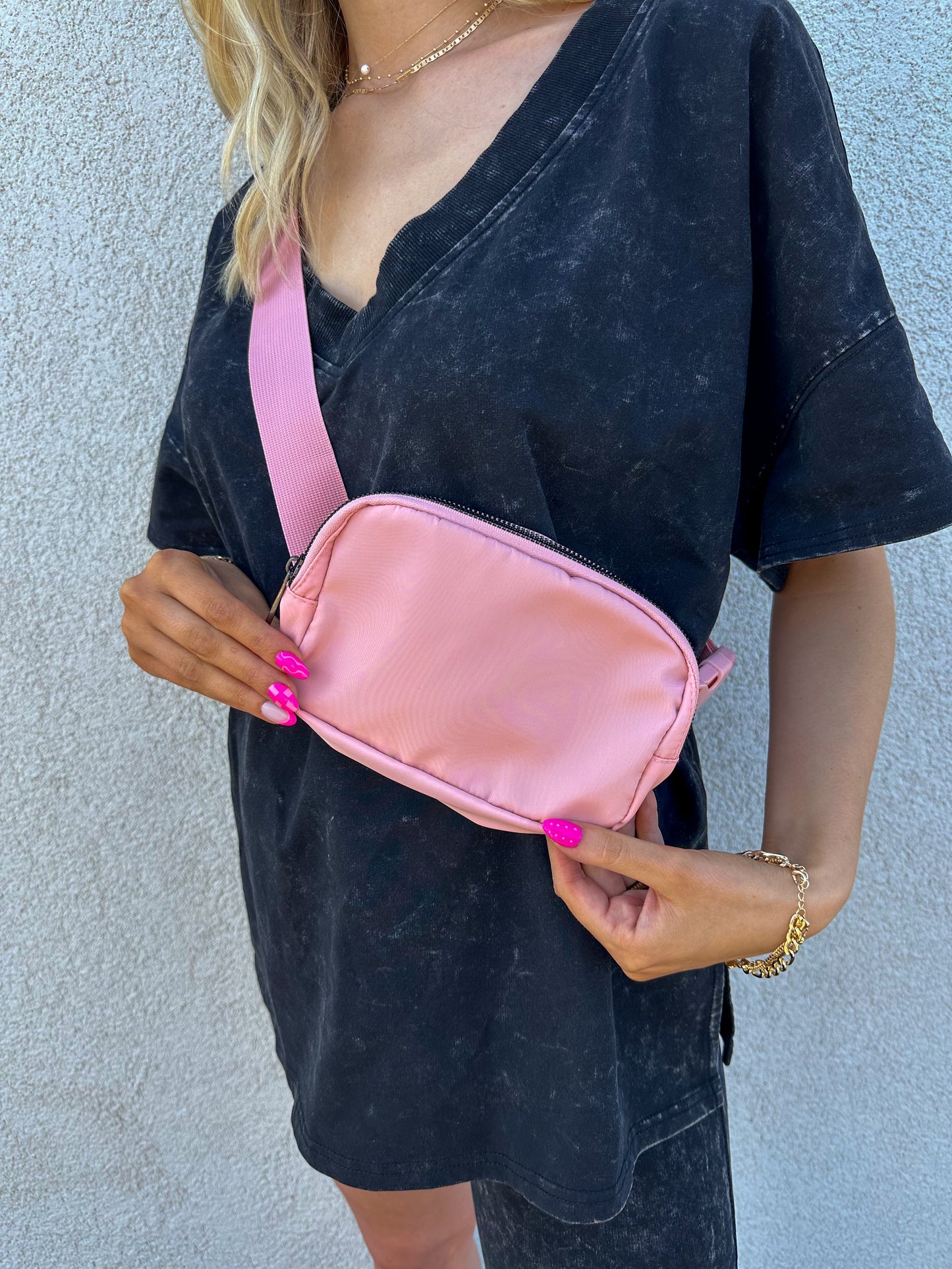 Roam Free Belt Bag *Pink*