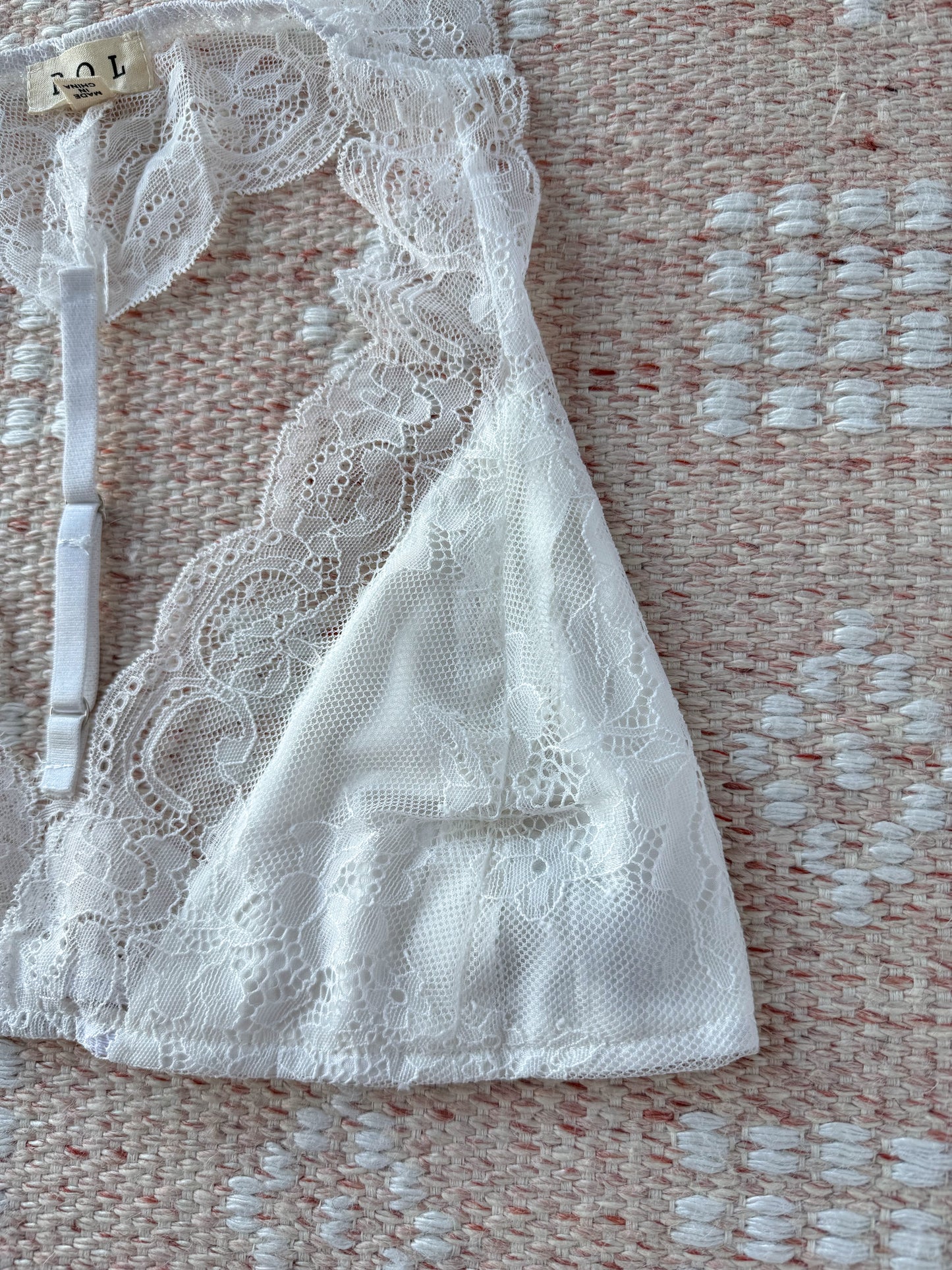 Boho Babe Lace Bralette *White*