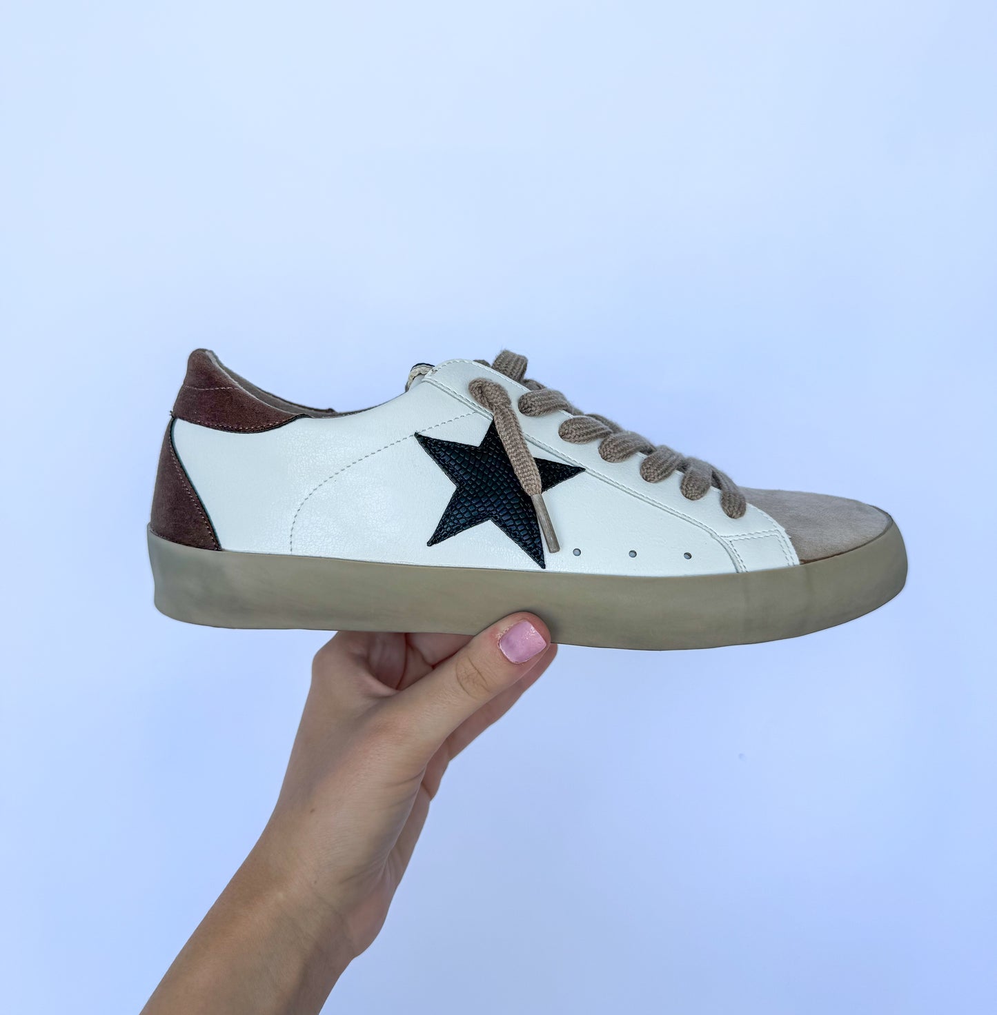 Brown Pamela Sneakers By Shu Shop