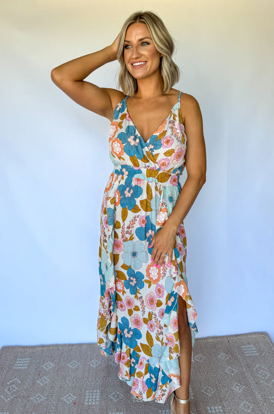 Out And About Floral Maxi Dress